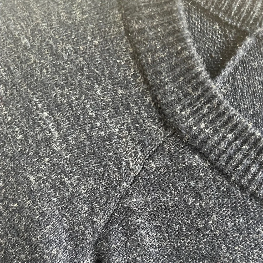 J. Crew Men's Deep Blue Crewneck Sweater